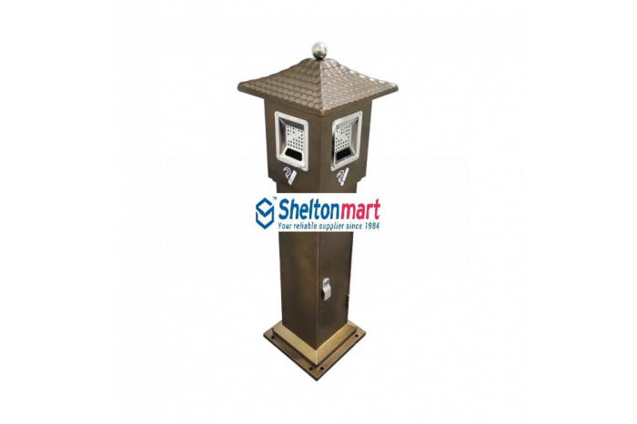 Stainless Steel Ashtray Stand Round