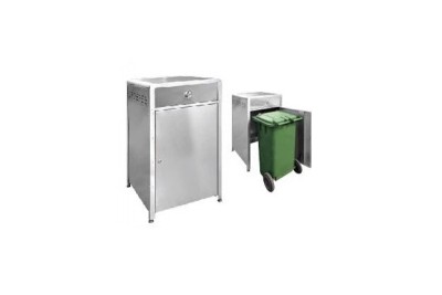 Stainless Steel Bin Square c/w Open Top