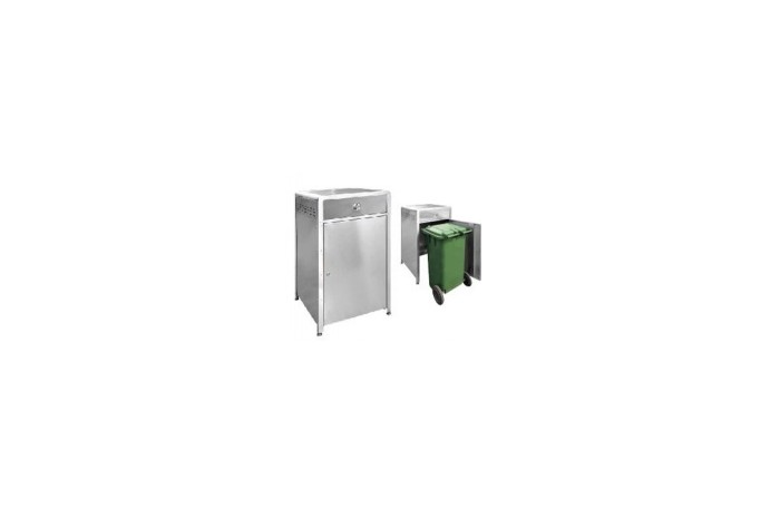 Stainless Steel Bin Square c/w Open Top