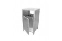 Stainless Steel Outdoor Bin Square