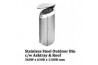 Stainless Steel Outdoor Bin c/w Ashtray & Roof