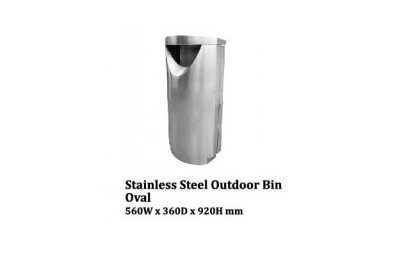 Stainless Steel Bin Square c/w Open Top