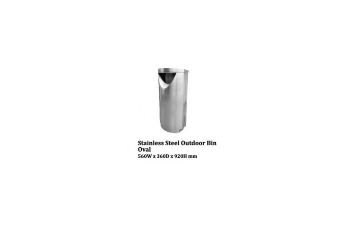 Stainless Steel Bin Square c/w Open Top