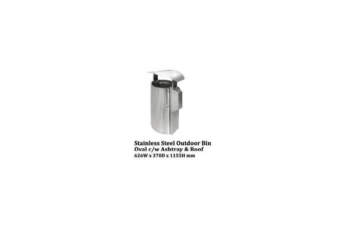 Stainless Steel Bin Square c/w Open Top