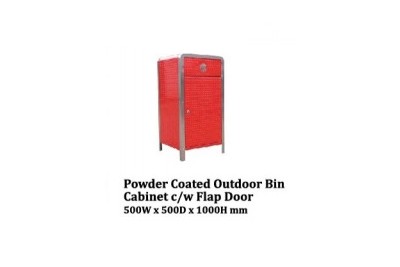 Stainless Steel Bin Square c/w Open Top