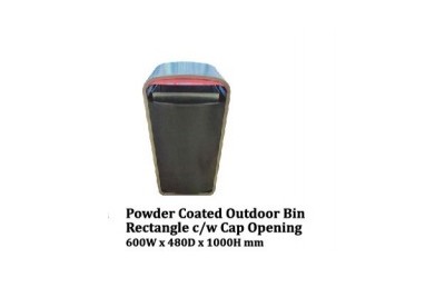Stainless Steel Bin Square c/w Open Top