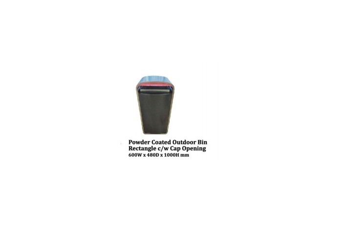 Stainless Steel Bin Square c/w Open Top